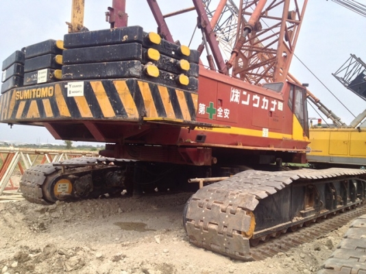 ขายเครนตีนตะขาบ SUMITOMO 150T สภาพพร้อมใช้งาน ติดต่อ อำพล 090-9694506, 080-3031241 ขายเครนตีนตะขาบ SUMITOMO 150T สภาพพร้อมใช้งาน ติดต่อ อำพล 090-9694506, 080-3031241