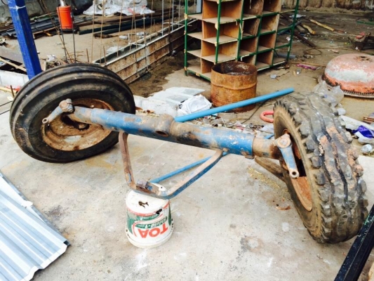 ขายรถไถคีบอ้อย FORD 6610 เซื่ยลาย พร้อมงา และชุดล้อหน้า