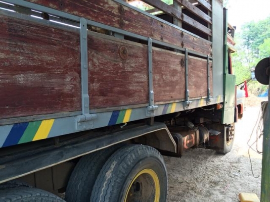 ดั้มพ์  เพลาเดียว พวงมาลัยเพาเวอร์ เบรคทิฟฟี่ เครื่อง HO7 C  185 แรง  ราคา  315,000 บาท