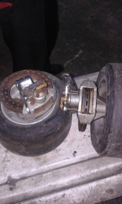 ขายจานดิสพร้อมคาลิเปอร์เบรกรถโกคารท์