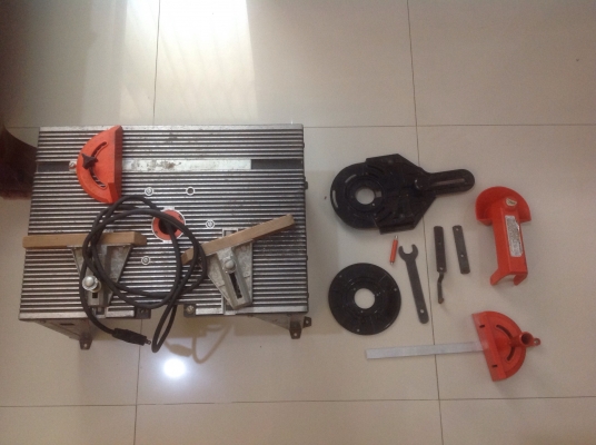 ขายโต๊ะพร้อมเร้าเตอร์ Vintage Craftsman Router เก่าเก็บใช้งานมาน้อยโต๊ะเป็นอลูมิเนียมหนาๆ หนักๆ