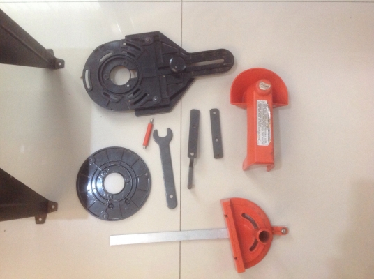 ขายโต๊ะพร้อมเร้าเตอร์ Vintage Craftsman Router เก่าเก็บใช้งานมาน้อยโต๊ะเป็นอลูมิเนียมหนาๆ หนักๆ