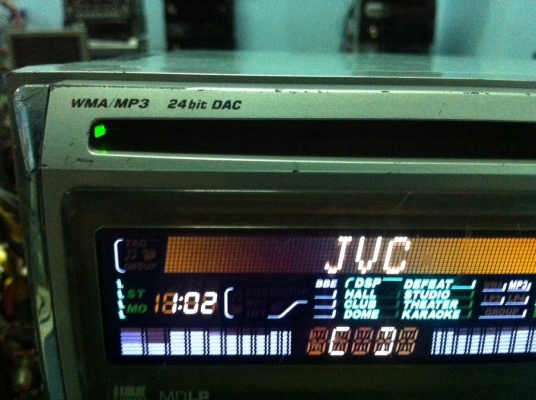 JVC KW-SH505-S 24Bit MP3 CD MD กราฟฟิกหน้าจอ ปรีเอ้า3ชุด AUX หน้าหลัง มือ2 ญี่ปุ่น JVC KW-SH505-S 24Bit MP3 CD MD กราฟฟิกหน้าจอ ปรีเอ้า3ชุด AUX หน้าหลัง มือ2 ญี่ปุ่น