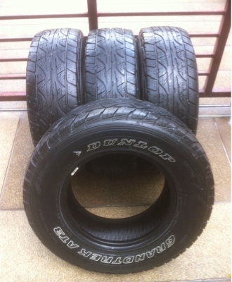 ยาง Dunlop 245 70 16 ปลายปี11 ราคาไม่แพงใช้ได้อีกหลายปีครับ