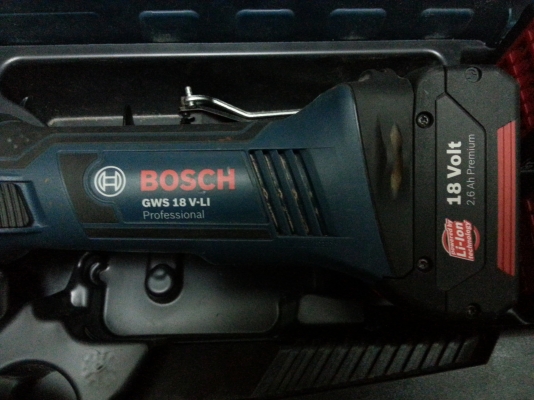 หินเจียร์ไร้สาย Bosch 4"