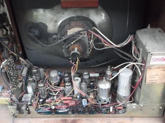 ขายทีวีเก่าโบราณขาเหลา