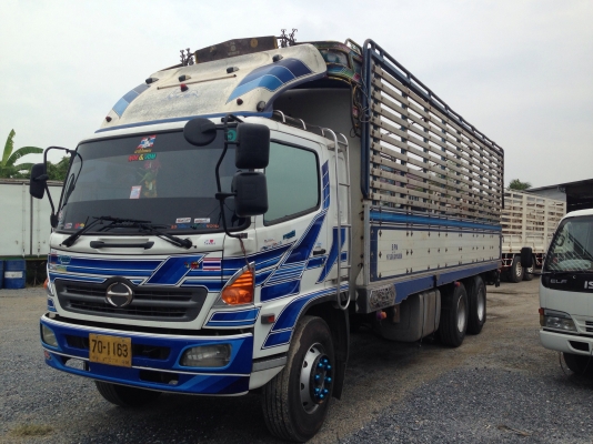 10ล้อHINOเพลาเดียวช่วงยาว7.50เมตร 10ล้อHINOเพลาเดียวช่วงยาว7.50เมตร