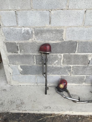 ไซเลนติดรถมอไซ 3ดวงพร้อมเสา