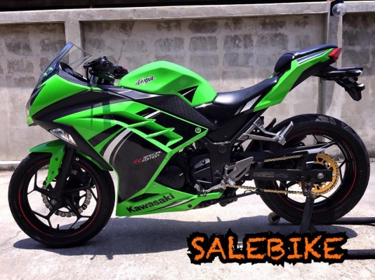 KAWASAKI NINJA300 ABS ปี2013 สวยๆ ไม่ล้มไม่ชน สีเดิมทั้งคัน วิ่ง30000โลเเท้