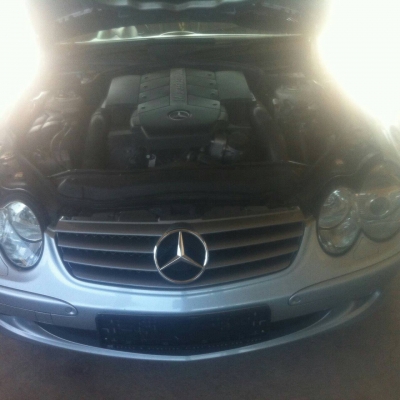 BENZ มือสอง รุ่น SL500 เครื่องยนต์ V8