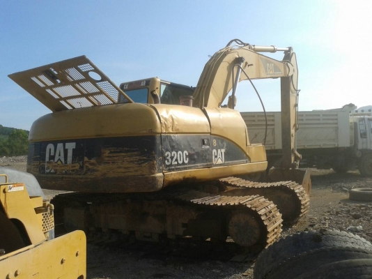 ขายแบคโฮ CAT 320C ขายคู่ 2คัน ราคาถูกๆมาแล้ว