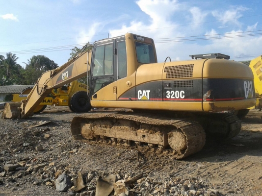 ขายแบคโฮ CAT 320C ขายคู่ 2คัน ราคาถูกๆมาแล้ว