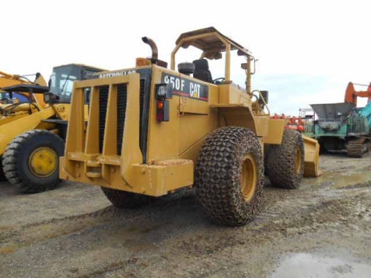 รถตักล้อยาง Caterpillar 950F #4DJ02937 Side Dump Bucket สต็อกเราที่ญี่ปุ่น สนใจโทร. 080-6565422 (หนิง)