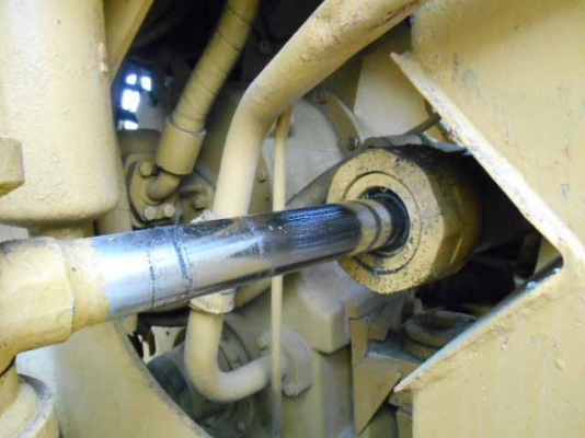 รถตักล้อยาง Caterpillar 950F #4DJ02937 Side Dump Bucket สต็อกเราที่ญี่ปุ่น สนใจโทร. 080-6565422 (หนิง)