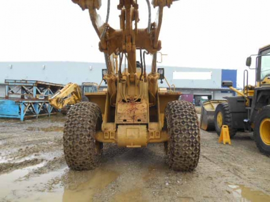 รถตักล้อยาง Caterpillar 950F #4DJ02937 Side Dump Bucket สต็อกเราที่ญี่ปุ่น สนใจโทร. 080-6565422 (หนิง)