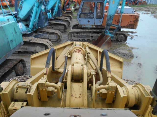 รถตักล้อยาง Caterpillar 950F #4DJ02937 Side Dump Bucket สต็อกเราที่ญี่ปุ่น สนใจโทร. 080-6565422 (หนิง)