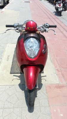 honda scoopy 110i สีแดง กท363 ปี53 เครื่องดี เอกสารครบ 19,000