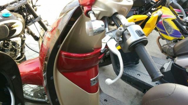 honda scoopy 110i สีแดง กท363 ปี53 เครื่องดี เอกสารครบ 19,000