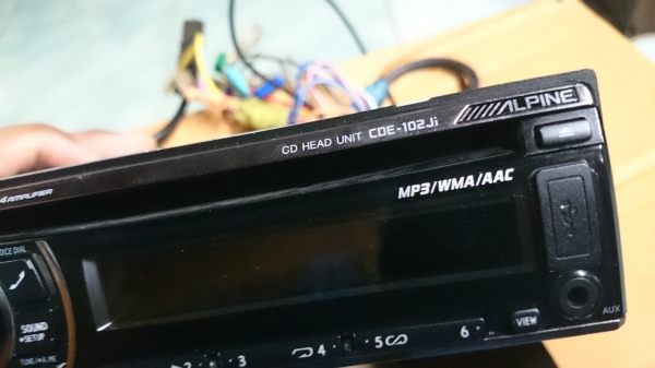 เครื่องเล่น ALPINE CD/MP3/WMA USB