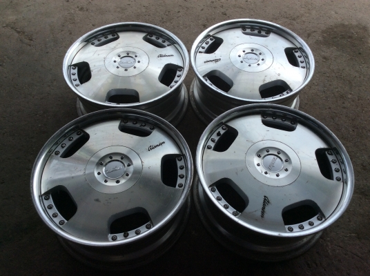 ขายล้อ VIP 18" 6H แท้ ZAUBER GLANZEN made in japan หน้า 8 หลัง 8 ล้อเดิมๆ สีเดิมๆ 6 รู 139.7