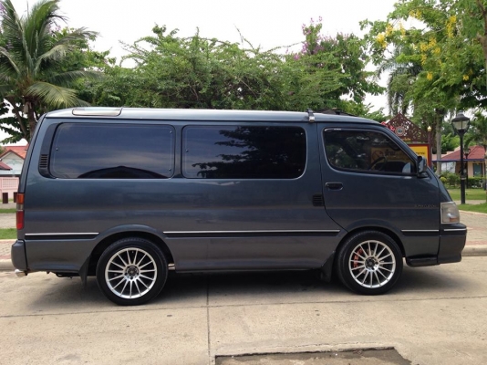 HIACE SUPER CUSTOM  RZH100 ตัวนอกเเท้ เเต่งเต็มคัน เบนซิน เเอลพีจี