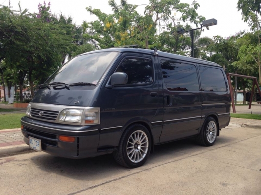 HIACE SUPER CUSTOM  RZH100 ตัวนอกเเท้ เเต่งเต็มคัน เบนซิน เเอลพีจี