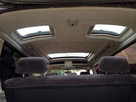 HIACE SUPER CUSTOM  RZH100 ตัวนอกเเท้ เเต่งเต็มคัน เบนซิน เเอลพีจี