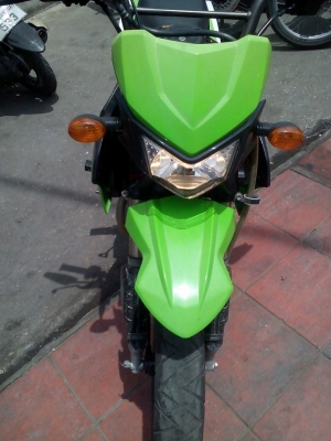 ขาย Kawasaki Ksr 110 ปี 54 สตาร์ทเท้า ไม่มีครัช เครื่องดี ชุดสีดี เล่มพร้อมโอน