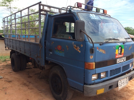 ขายหกล้อ 115 NPR เครื่อง 4BD1 หน้า-หลังFยาง8.25 พ.เวอร์ คัชชีไม่ผุไม่ดามรับประกัน พร้อมใช้ เอกสารพร้อมโอน ภาษีไม่ขาด