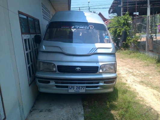 ขายครับ รถตู้หัวจรวด หลังคาสูง ปี2545 เครื่อง 3L พวงมาลัยพาเวอร์ เอกสารพร้อมโอน รถไม่เคยชน แต่เคยเก็บสี มาแล้ว ขายครับ รถตู้หัวจรวด หลังคาสูง ปี2545 เครื่อง 3L พวงมาลัยพาเวอร์ เอกสารพร้อมโอน รถไม่เคยชน แต่เคยเก็บสี มาแล้ว