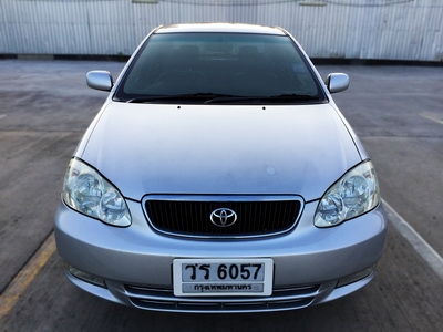 ALTIS ปี2003 ท็อปสุด1.8G สีบรอนซ์เงิน เกียร์ออโต้ วิ่งน้อย แอร์ออโต้ สวยครบ พร้อมใช้ ราคาถูก