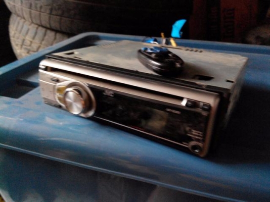 วิทยุ 1 din JVC MP3 AUX