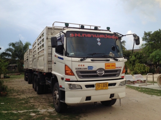 22ล้อแม่ลูกดั้มบรรทุก(มีข้างเสริม)344แรงปี2553...รถสวยสภาพดี..เล่มพร้อม