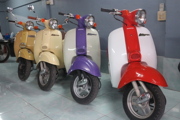 ป๊อบน่ารักๆ Honda Giorno  3คัน