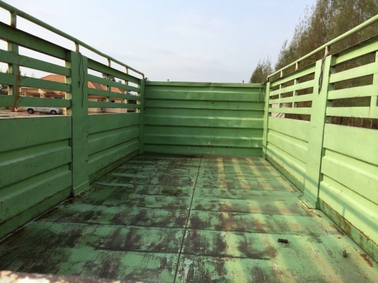 ขายลูกพ่วงไม่ดั้ม อู่พนัส ยาว 6.40เมตร ยางดี คัสซีสวย สภาพพร้อมใช้ กะบะป่าวๆก็มีน่ะคับตามรูป วางฮีโน่มา