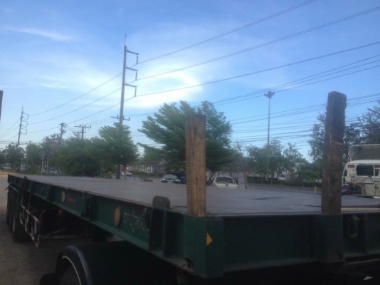 ขายหางพ่วง RCK พื้นเรียบ 3 เพลา.  ปี 46   สนใจติดต่อ  081 - 6079515