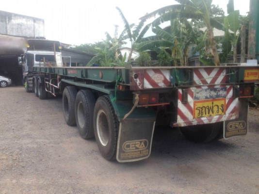 ขายหางพ่วง RCK พื้นเรียบ 3 เพลา.  ปี 46   สนใจติดต่อ  081 - 6079515