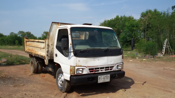 รับมัดจำแล้ว พี่ชายจาก อ.หนองเรือขอบคุณคับ ขายหกล้อดั้มพ์ ISUZU-NPR66L-4HF1-120 ฝาขาว แอร์ เพาเวอร์ ดั้มสามมิตร