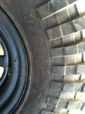 ล้อกระทะพร้อมยาง37x12.5R16