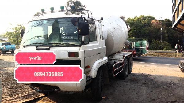 ขายรถโม่ 7 คิว สภาพดีทุกคัน Nissan UD CW30 โทร 0894735885
