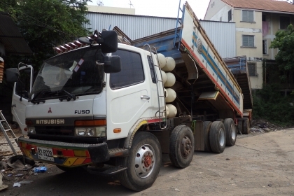 ขาย 12 ล้อดั้ม FUSO MMTFN627PNC ติด CNG ปี46