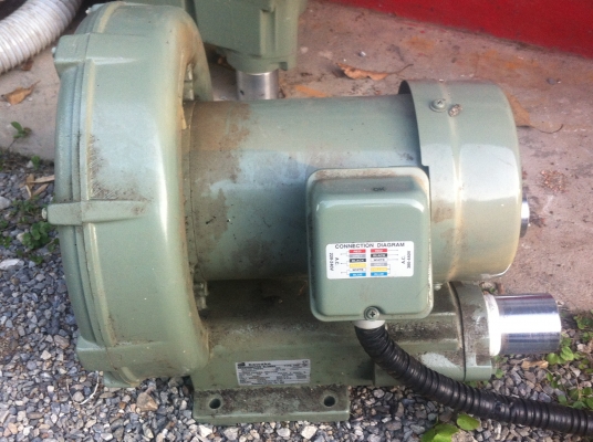 ริงโบลเวอร์ KAWAKE ขนาด 1 แรงม้า  แรงดูดแรงอัดเร็วรอบสูง