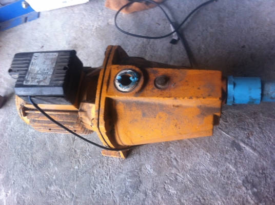 ปั๊มน้ำ WORLDPUMP   1 แรงม้า ดันน้ำขึ้นตรงได้ถึง 42 ม.