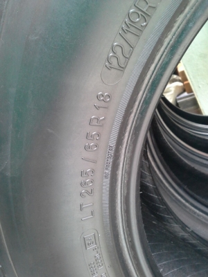 BF All USA. 265/65/18 ปี12 สภาพสวยๆ 1ชุด