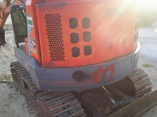 ขายแบ็คโฮ KUBOTA KH-65  พร้อมใช้งาน เทียบเท่าPC25