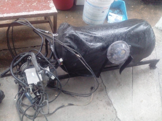 ขายชุดเเก๊สหัวฉีดมือสอง ถัง 58 ลิตร อุปกรร์ครบชุด