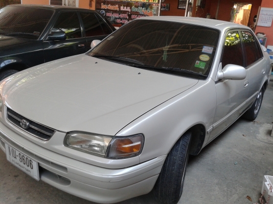 รถเก๋ง TOYOTA ตอง1 ปี 97 เกียร์ออโต้ ติดแก๊ส AIRBAG ABS  ราคา 75,000 บ.