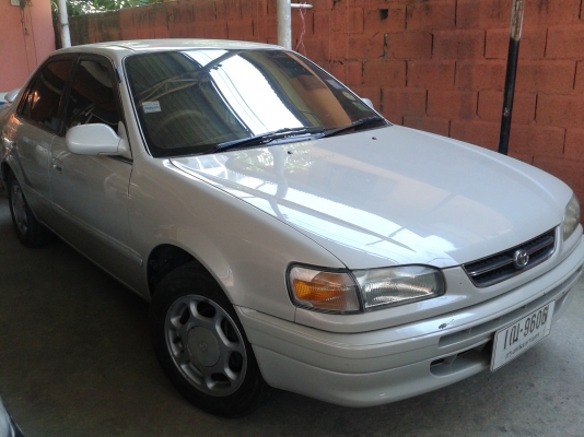 รถเก๋ง TOYOTA ตอง1 ปี 97 เกียร์ออโต้ ติดแก๊ส AIRBAG ABS  ราคา 75,000 บ.