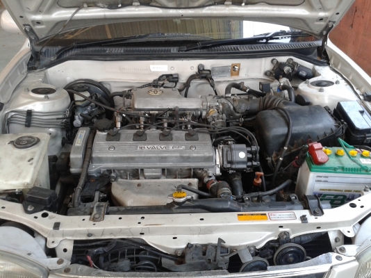 รถเก๋ง TOYOTA ตอง1 ปี 97 เกียร์ออโต้ ติดแก๊ส AIRBAG ABS  ราคา 75,000 บ.