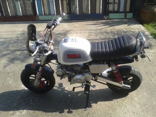 กอลิล่า125ccทะเบียนพร้อมโอน ของแต่งตามรูป